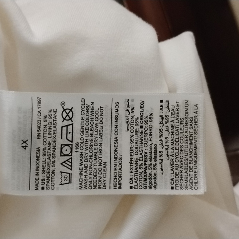 NWT Old Navy Classic Ivory Bodysuit - Picture 8 of 8